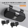 Pour Accessoires Intérieurs de Voiture Porte-Lunettes Clip Boîte Pare-Soleil de Voiture Étui à Lunettes de Soleil Fabia Kamiq Superb Scala Enyaq-iV