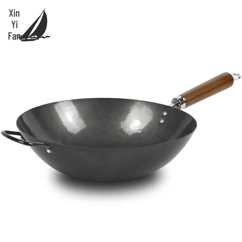 Handmade Wrought Iron Non-stick Wok
