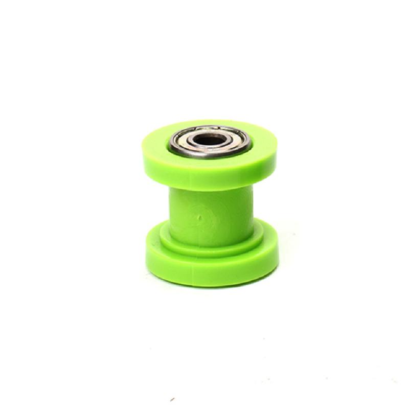 Non-slip Motorcycle 8mm Drive Chain Slider Roller Pulley Tensioner Wheel Guide for Dirt Bike Upgrade