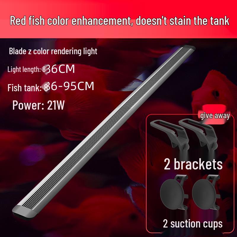 Ji Yin Waterproof LED Light for Native Fish Tanks, Algae Control, Submersible Stream Tank Lighting