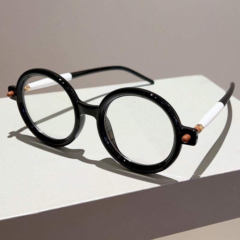 Fashion Vintage Round Sunglasses Women For Men Trendy Sun Glasses Punk Luxury Brand Designer Shades Big Frame Eyeglasses UV400