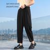 SNOWFLYING Men's 2025 Ice-Feel Casual Straight-Leg Cropped Pants