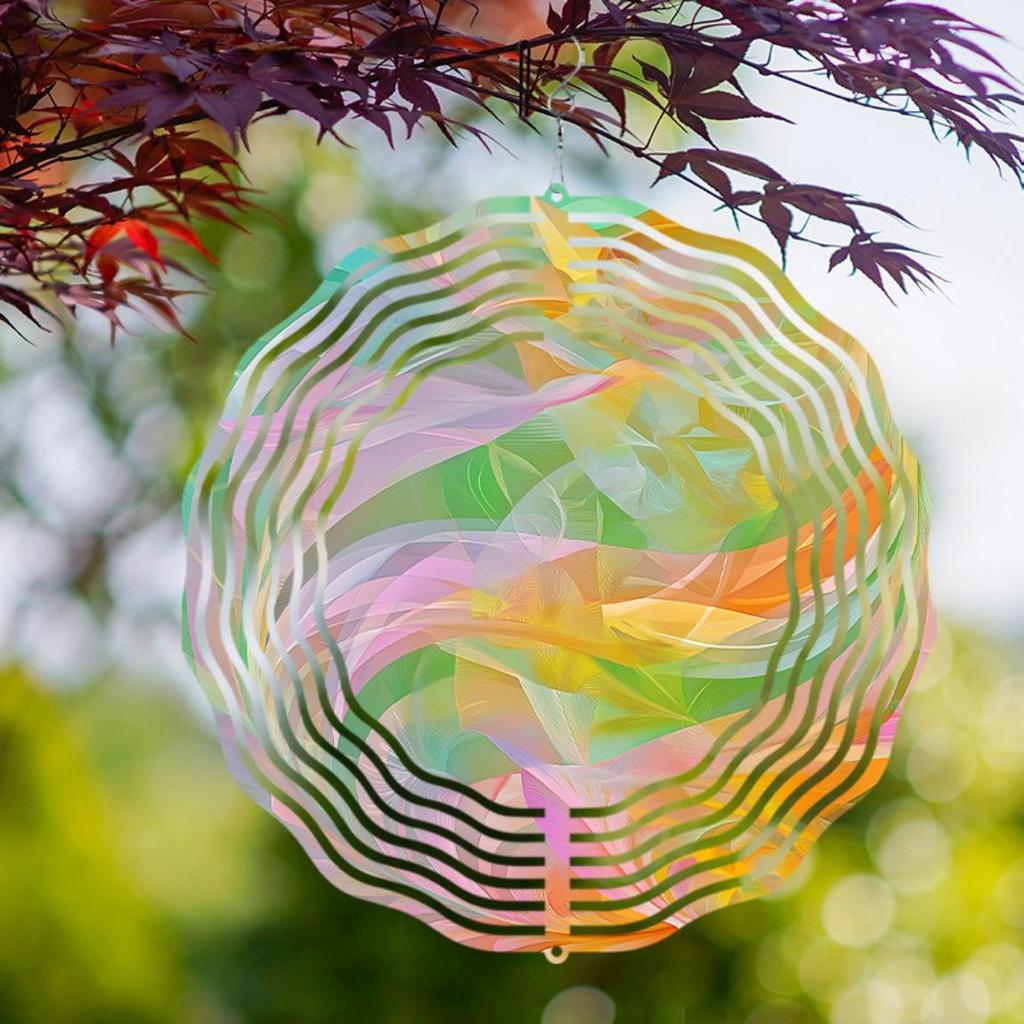 10 Inch Hanging Wind Chime with 360 Rotating Hook Perfect for All Seasons Home Garden Decor Ideal Gift for Friends