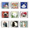 Stainless Steel Charm Italian Links Cute Animal Series Charm Bracelet Link  Making DIY Jewelry