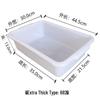 Hongqisheng Rectangular Plastic Collection & Wash Basin