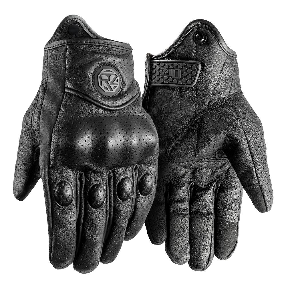 Motorcycle Riding Gloves, Goatskin, Full-finger Gloves, Gloves for Motorcycles, Gloves