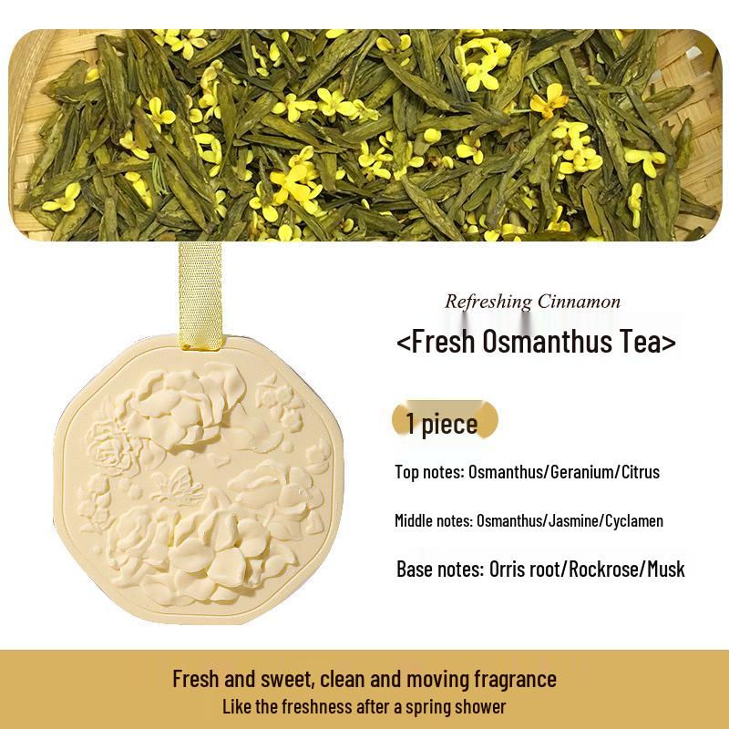 Free Shipping: Wardrobe Plaster Scented Hanging Car Air Freshener - Ideal Wedding Return Gift, Practical Holiday Souvenir