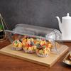 Acrylic Food Screen Dome Cheese Cloche Dome Transparent Dessert Display Dome Cover Food Screen Protector Cover for Party Dessert Cake Cover Display