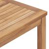 Garden Dining Table 160x80x77 cm Solid Teak Wood