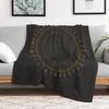 Alethiometer Gold Throw Blanket Foldable Soft Warm Blanket for Outdoor Use