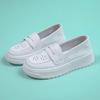 Nurse Shoes for Women, Soft Soles, Breathable, Height-increasing, Anti-slip and Non-tiring Feet, Thick-soled Shoes