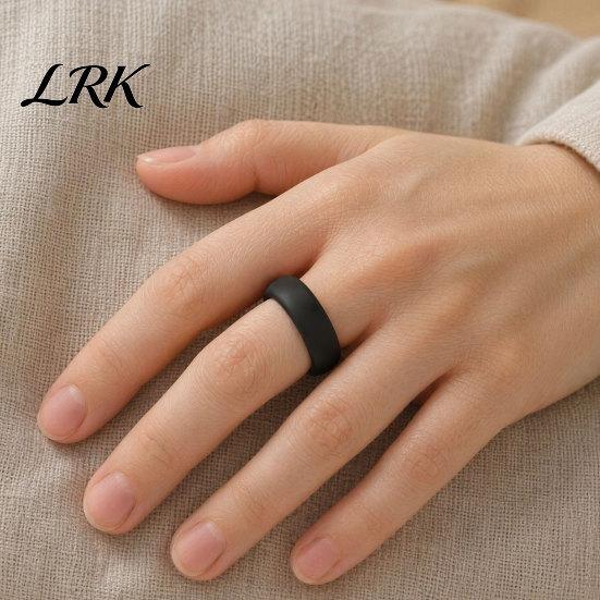 Flexible Silicone Ring Case 2 Pcs Protector for Oura Ring5, Ultra-Thin Smart Sleeve, Protective Scratch Resistant Waterproof All Round Daily