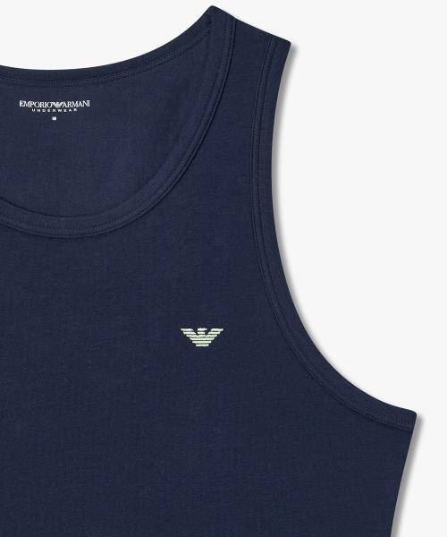 [Emporio Armani Underwear] Men's Stretch Cotton Lounge Tank Top 0816113002 [Shipped from Korea] 100% Authentic