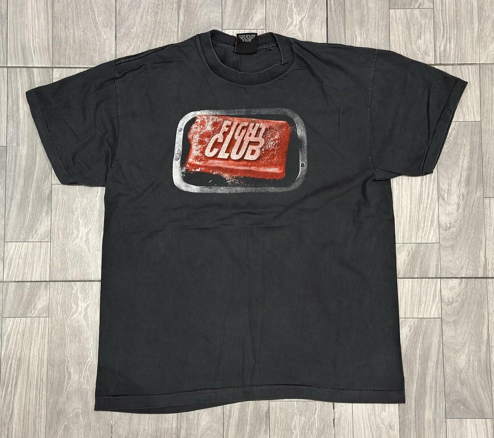 FIGHT CLUB vintage 1999 PROJECT MAYHEM t shirt SOAP BAR Unisex T-Shirt S