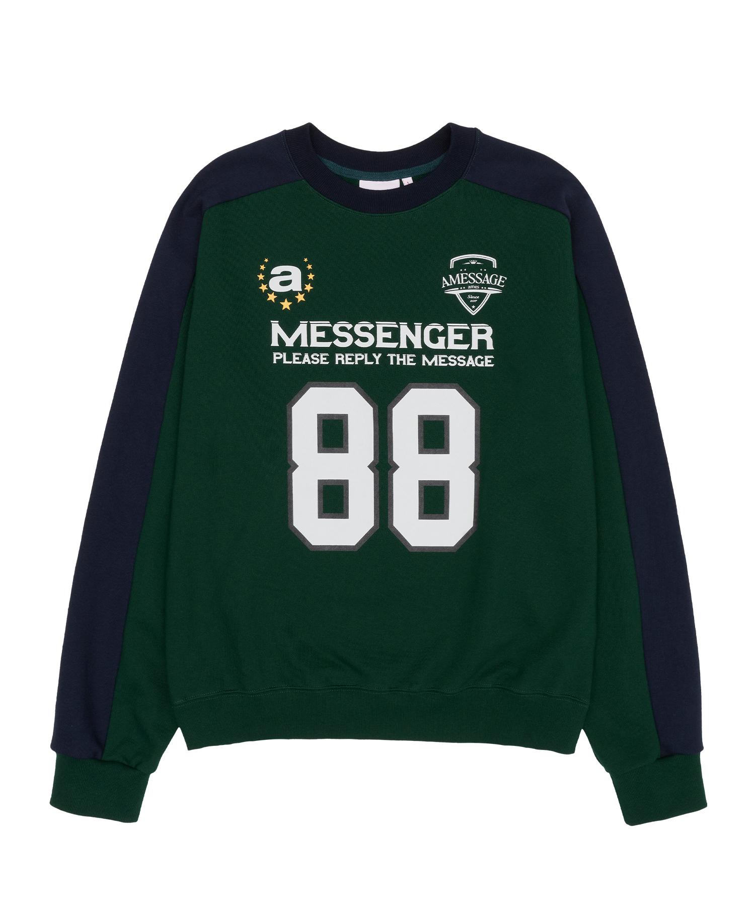 Свитшот Ames Worldwide Numbering Зеленый (Am2Esum443A) Green L