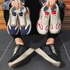Spring New Shoes for Men Sneaker Leather Casual Sport Shoes Street Trend Flat Athletic Shoes