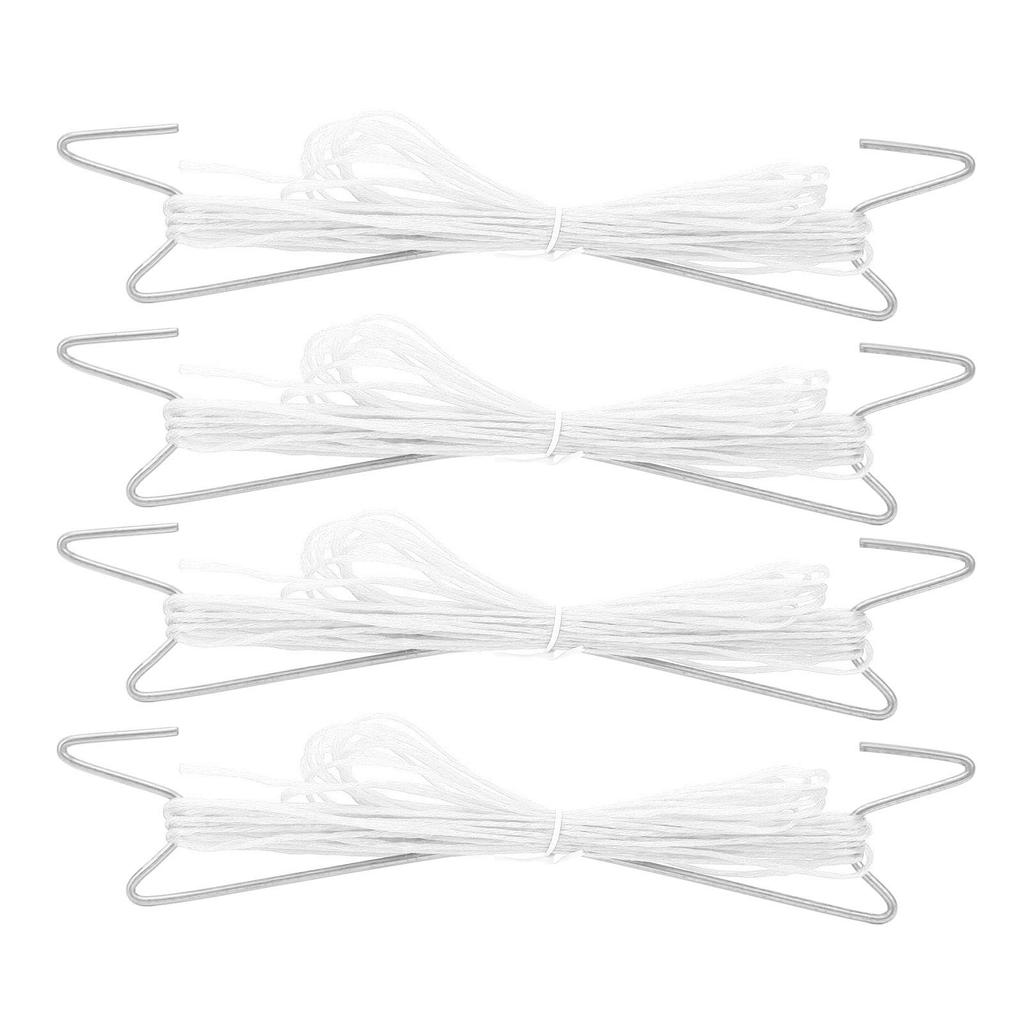 10PCS Tomato Support Hooks Iron Garden Plant Climbing Hooks with 10 Meters Twine to Prevent Tomatoes From Pinching Or Falling Off