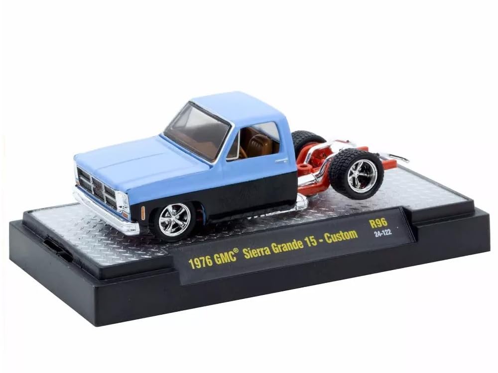 M2 MACHINES Release 96 1976 GMC SIERRA 15 CUSTOM Scale Release 96 GMC Sierra 15 1/64 Auto-Thentics (M2 164 Auto-Thentics "1976 Custom")