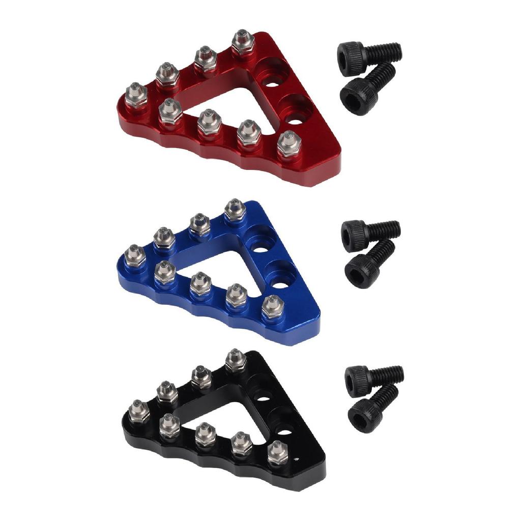 Rear Brake Pedal Lever Step Tip Replacement Sturdy Professional Accessories Easy to Install Brake Pedal Lever Tip Plate