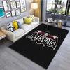 Band M-Misfits Patterned Floor Mat 15 Size Living Room Bedroom Bedside Bathroom Floor Mat Bar Club Area Rug Living Room Decor