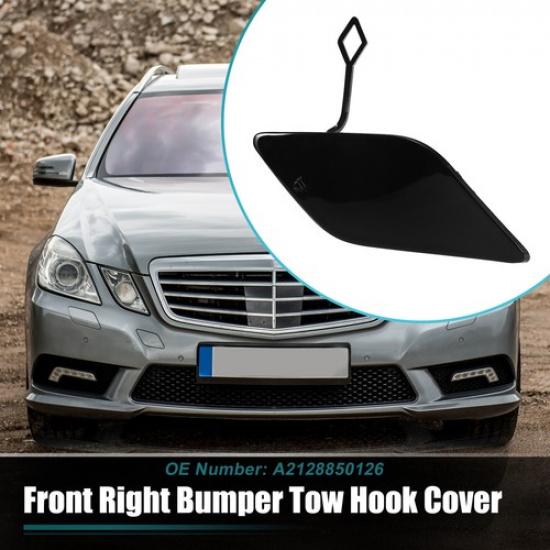 Заглушка буксировочного крюка переднего бампера для Mercedes Benz E-Class W212 A2128850126 Черная