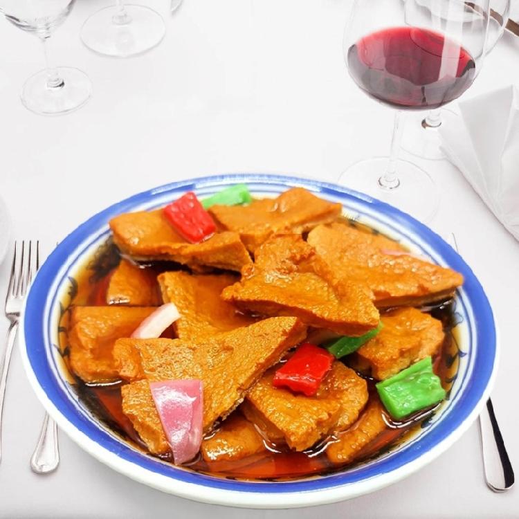 Piatto Cinese Finto Piatto Cinese Tradizionale Modello per Esposizione in Cucina, Piatto Caldo Cinese Piatto Freddo Modello Decorazione