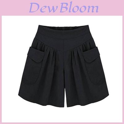 Womens Fashion Casual Loose Wide Leg Pants Pocket Leggings Culottes L5xl