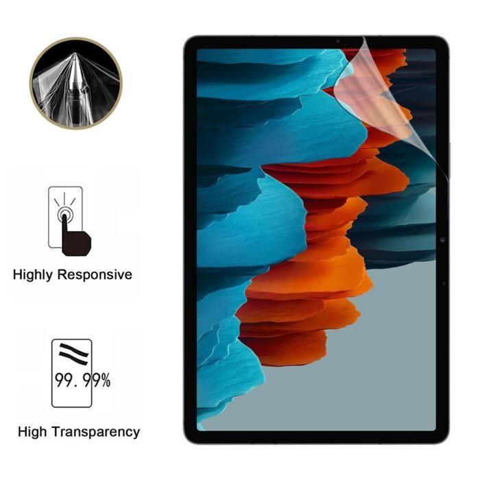 Screen Protector - Phonillico - Samsung Galaxy Tab S8 - 2 Pack - Durable - Ultra Thin - Premium Plastic
