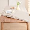Fully Wrapped Elastic Tablecloth Heat-resistant Waterproof Oil Proof Table Cloth Dining Table Protection Pad Scratch Resistant Wear-resistant Placemat