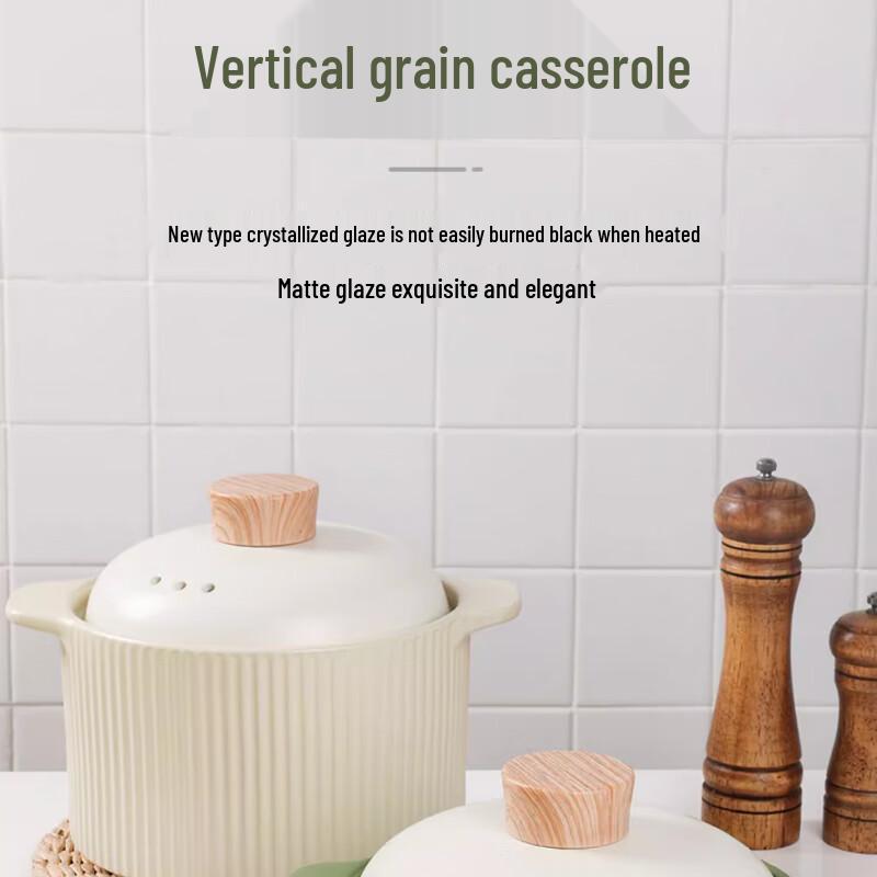 SuLe High-Temperature Resistant Ceramic Soup Pot