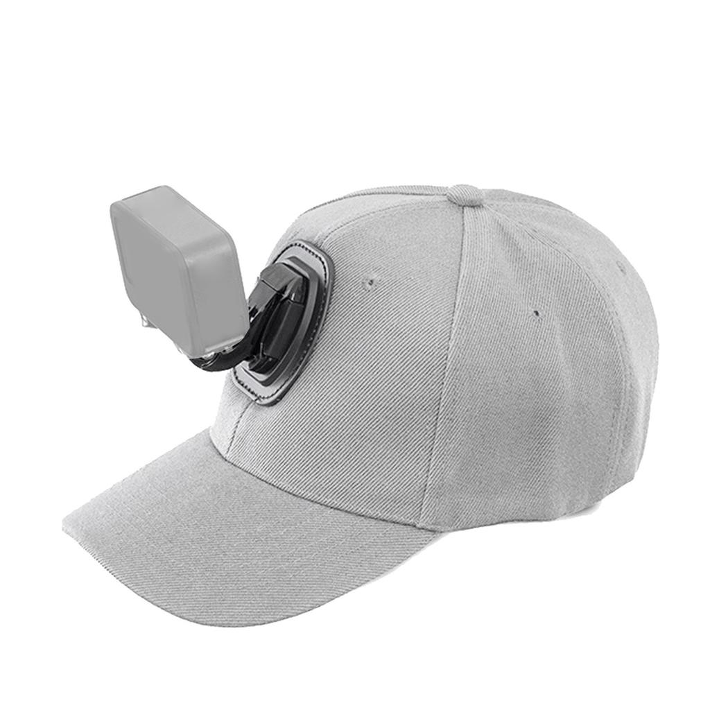 Baseball   with Action Camera Mount Fit for   ONE X X2 X3 X4 Camera Filming Hat for Sports Outdoor Adventures