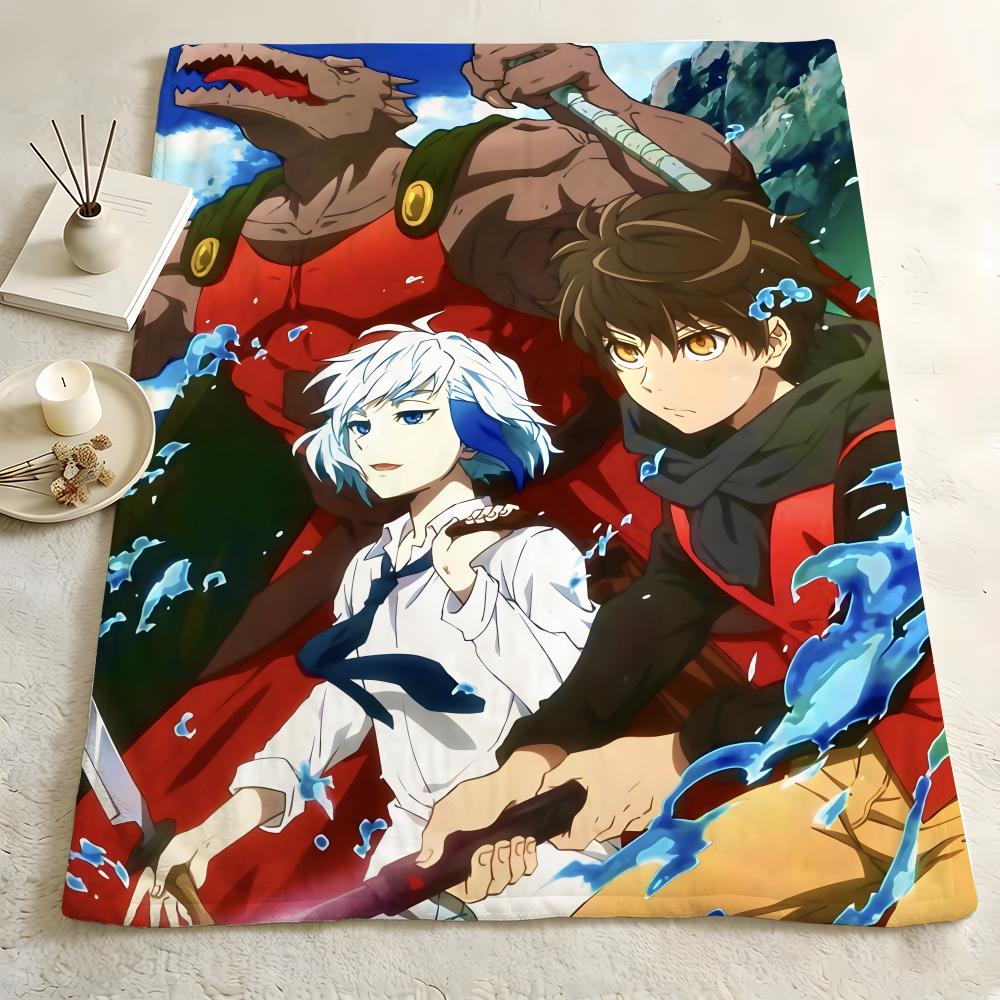 Anime T-Tower o-of G-God Throw Flannel Blanket skin soft suitable for sofa living room bed travel and gifts