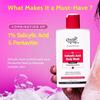 Chemist at Play 1% Acido Salicilico Bagnoschiuma 236ml | Senza Parabeni & SLS | Gel Doccia Esfoliante Delicato | Previene Acne Corporea, Pelle Irregolare