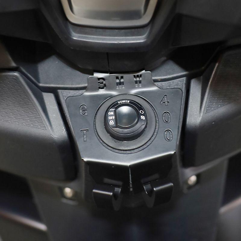 BMW C400GT Doppelkopf Edelstahl Aufbewahrungs- und Helmhaken