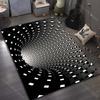 Stereoscopic 3D Illusion Pattern Carpet for Bedroom Living Room Bedside Sofa Floor Mat Modern Home Decor Area Rug Luxury Gift