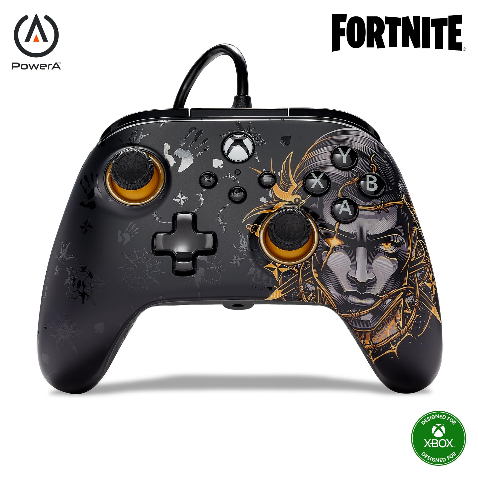 

Рік PowerA Advantage Wired Controller для Xbox Series Midas Double Vibration Function for Xbox Series PC Windows [2 Warranty] XS - XS 10/11
