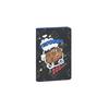 Holiday Collection Pocket Comic Graffiti Canvas Wallet Card Holder Men Wallet Black M80911