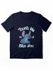 Lilo & Stitch The Series Stitch And Lilo Stitch Touch Me And I Will Bite You Essential Unisex T-Shirt