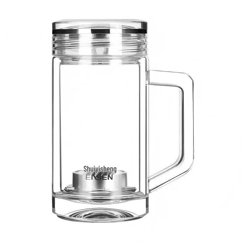 Shui Yisheng Double-Layer High Borosilicate Glass Tea Cup