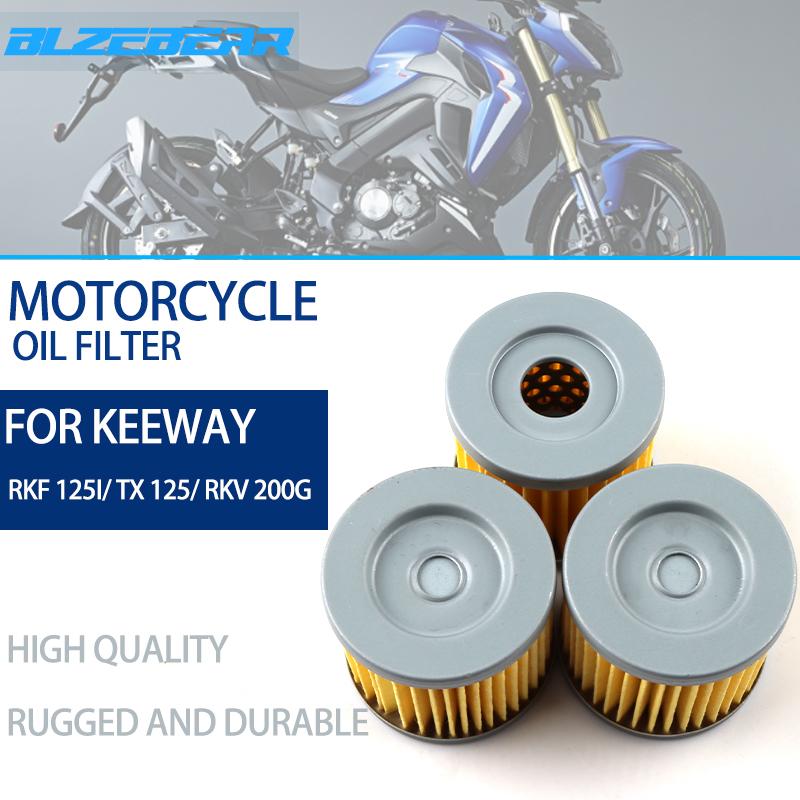 Motorcycle Engine Oil Filters Filtration For KEEWAY RKF 125i EFI Euro rkf 125 i TX 125/TX Supermoto 125 Strike 125 RKS 125 EFI