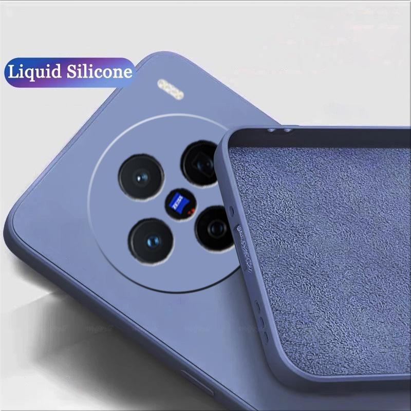 Für Hülle Vivo X200 Hülle Für Vivo X200 Pro Capas Silikon Stoßfeste Bumper Armor Rückseite TPU Soft Cover Vivo X200 Pro Mini Fundas