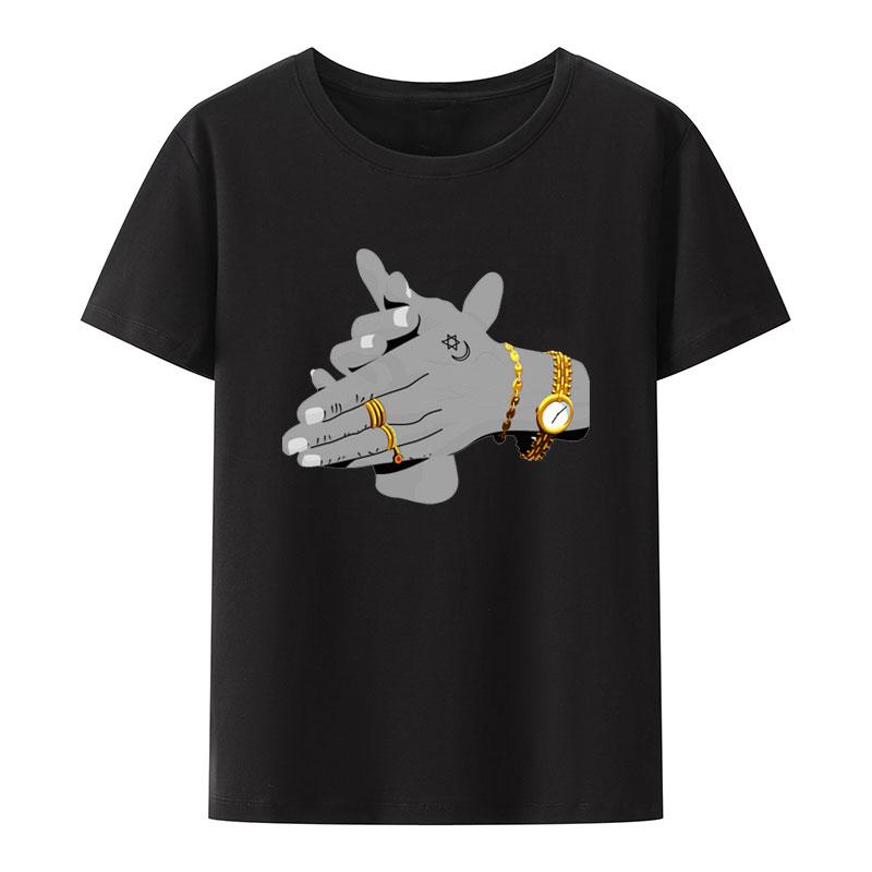 Camiseta Clásica Estampada Camarón De La Isla Retro Hombre Mujer Manga Corta Suelta Transpirable Camisetas Estilo Humor Moda Casual Tops