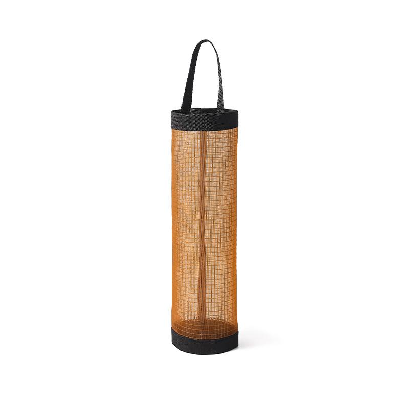Hanging Mesh Plastic Bag Dispenser Large Capacity Easy Access For Home Storage For Kitchen Recycling Containers