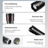 High Power XHP70 Flashlight Rechargeable LED Torch Telescopic Zoom Light For Camping Waterproof Lamp