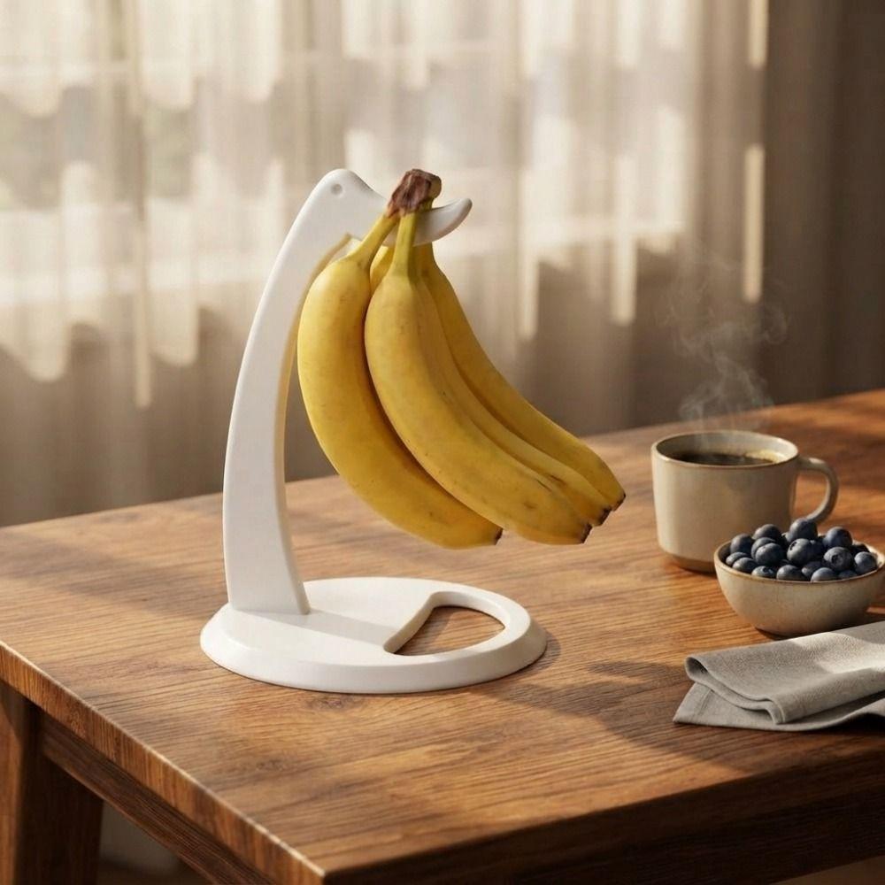 Plastic Banana Holder 3D Printed Fruit Storage Rack Banana Tree Stand Countertop Organizer