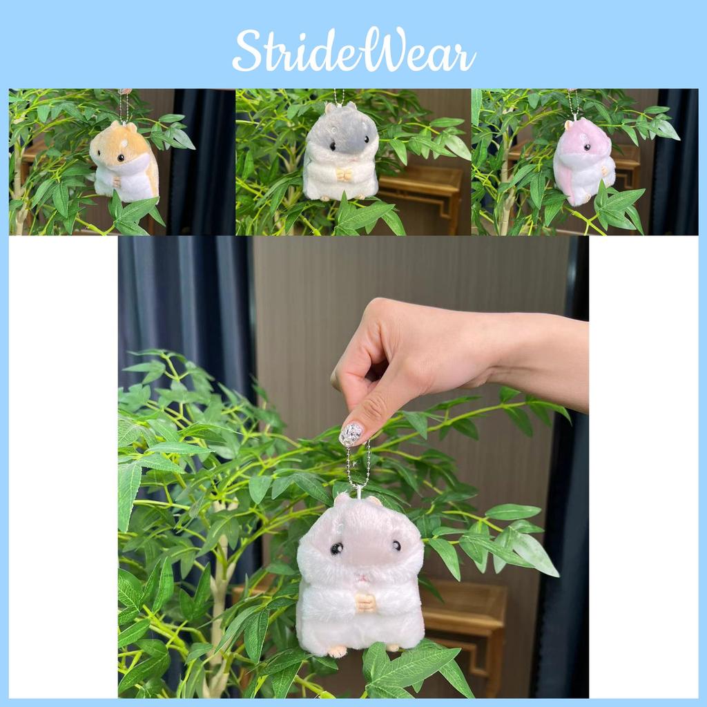 Highquality Pp Cotton Filled Hamster Plush Toy Keychain Perfect For Children Collectors And