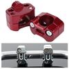Motorcycle Handlebar Clamps Motorcycle Riser Aluminum Alloy 28mm 1 1/8" Motorcycle Handlebar Handle Fat Bar Mount Clamps Riser