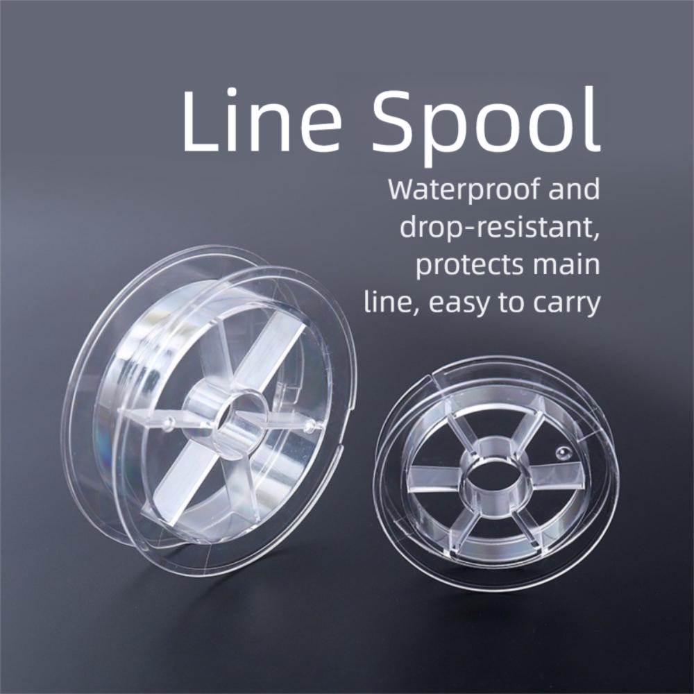 Transparent Plastic Floss Bobbins Flat Thread Spools New Empty Spools  Crafting