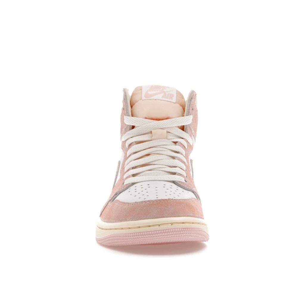 Air Jordan 1 Retro High OG Washed Pink Women Sneakers Atmosphere White Muslin FD2596-600