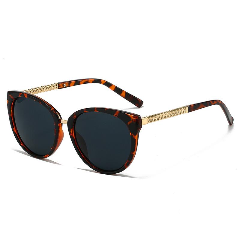 Xiaoxiangfeng twist cat frame glasses frame female plain artifact myopia can be matched with degree square round face frame